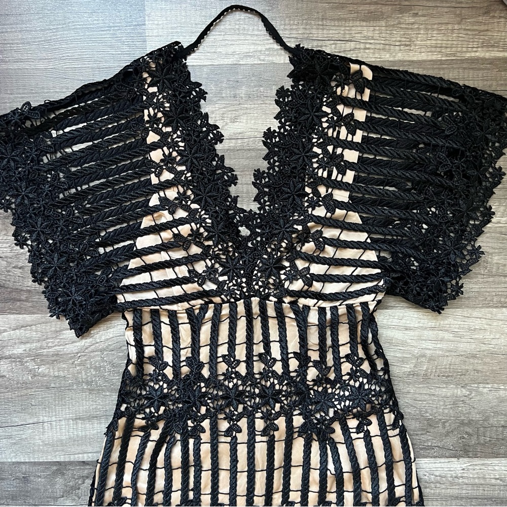 Free People Night Whispers Lace Maxi Dress - Picture 2 of 4